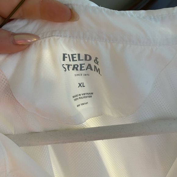 🎣Field & Stream Button up Fishing Mesh Lined - Picture 5 of 6